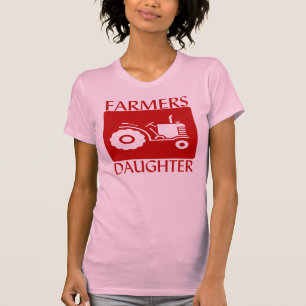 T-shirt Farmers Fille Rouge