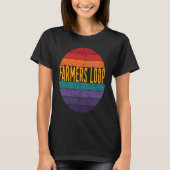T-shirt Farmes Loop Alaska Pacific Coast Sunset 5 (Devant)