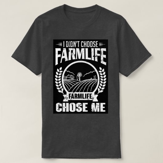 T-shirt Farmlife m'a choisi (Design devant)