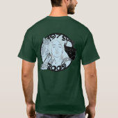 T-shirt Farrah - bleu - obscurité (Dos)