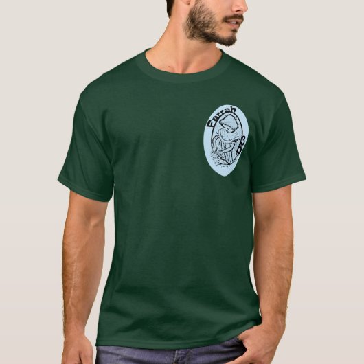 T-shirt Farrah - bleu - obscurité (Devant)