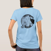 T-shirt Farrah - rose - lumière (Dos)