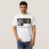 T-shirt Farrakan, Obama, Obama/Farrakhan 08' (Devant entier)