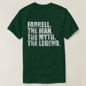 T-shirt Farrell Farrell Nom de famille Farrell nom de fami (Design devant)