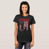 T-shirt Farrier Horseshoe Hoof Trimming Equine Shoeing 10 (Devant entier)