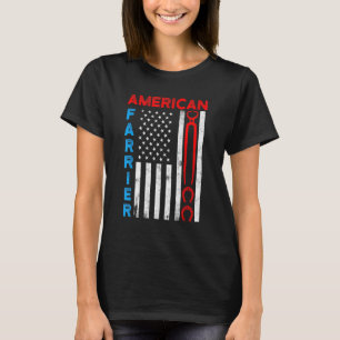T-shirt Farrier Horseshoe Hoof Trimming Equine Shoeing _31