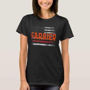T-shirt Farrier Horseshoe Hoof Trimming Equine Shoeing 34