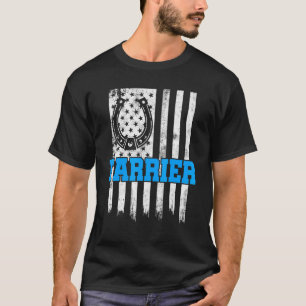 T-shirt Farrier Horseshoe Hoof Trimming Equine Shoeing 91
