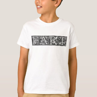 T-shirt FART Fancy Lettering Funny Humour Crude plaisanter