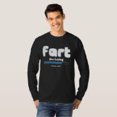 T-shirt Fart Loading Please Wait Party Humor Farting (Devant entier)