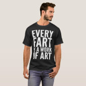 T-shirt Fart  Men Boys Cool Hilarious Sarcastic Humorous (Devant entier)