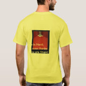 T-shirt fart ninja silence mais mortelle drôle de blague d (Dos)