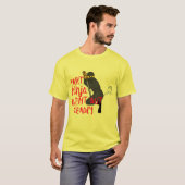 T-shirt fart ninja silence mais mortelle drôle de blague d (Devant entier)