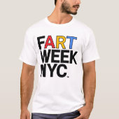 T-Shirt Fart Week NYC™ (Devant)