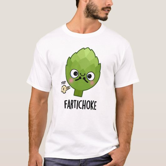 T-shirt Fartichoke Funny Farting Artichoke Pun (Devant)