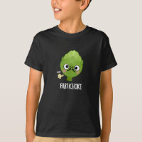 Fartichoke Funny Farting Artichoke Pun Dark BG