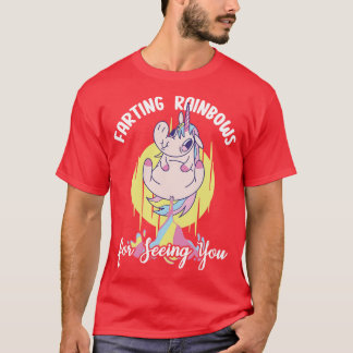 T-shirt Farting Rainbows Pour Vous Voir 1