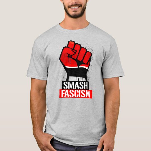 T-SHIRT FASCISME DE SMASH (Devant)