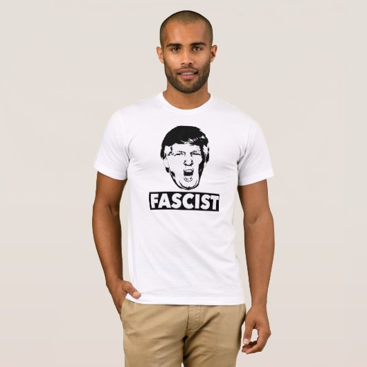 T-shirt fasciste de Trump (Devant entier)