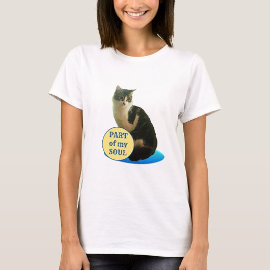 T-shirt Fashion Cute Chat (Devant)