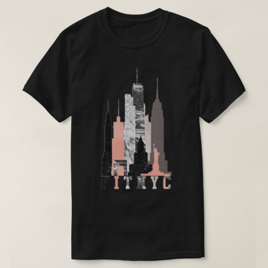 T-shirt Fashion Institute of Technology New York City FIT (Design devant)