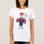 T-shirt Fashion Lovers Retail Therapy Expert – Custom Name (Devant)