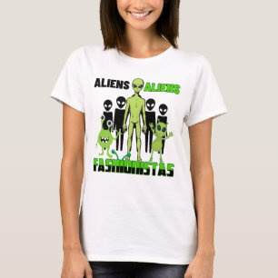 T-shirt fashionistas.w Alien