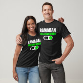 T-shirt Fasting Mode On Ramadan Kareem Ramadan Mubarak Mon (Unisexe)