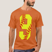 Fastpitball Softball Numéro 9 9 Softball Jersey Un