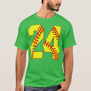 T-shirt Fastpitch Softball Numéro 24 24 Softball Jersey U