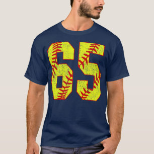 T-shirt Fastpitch Softball Numéro 65 65 Softball Jersey U
