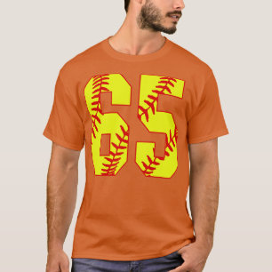 T-shirt Fastpitch Softball Numéro 65 65 Softball Jersey U