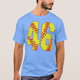T-shirt Fastpitch Softball Numéro Softball Jersey Uniforme