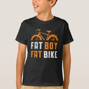 T-shirt Fat Boy Fat Vélo Vélo VTT Vélo VTT Vélo VTT VTT VT