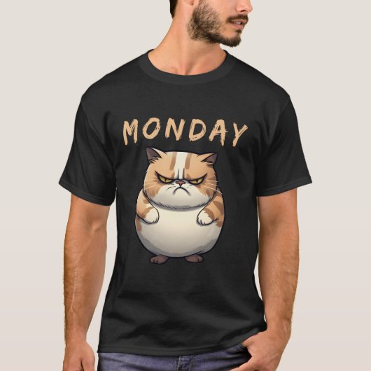 T-shirt Fat Cat lundi (Devant)
