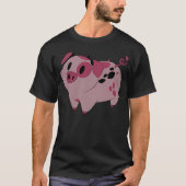 T-shirt Fat Nugget Hotel Cute Pig Haz lucifer (Devant)