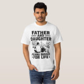 T-shirt Father and Daughter Fishing Buddies For Life (Devant entier)