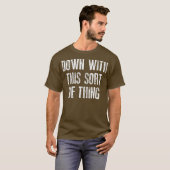 T-shirt Father Down With This (Devant entier)