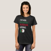 T-shirt Father Husband Algerian Legend Proud Dad Algeria F (Devant entier)
