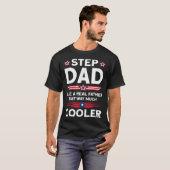 T-shirt Father´s Day Stepdad Bonus Daddy (Devant entier)