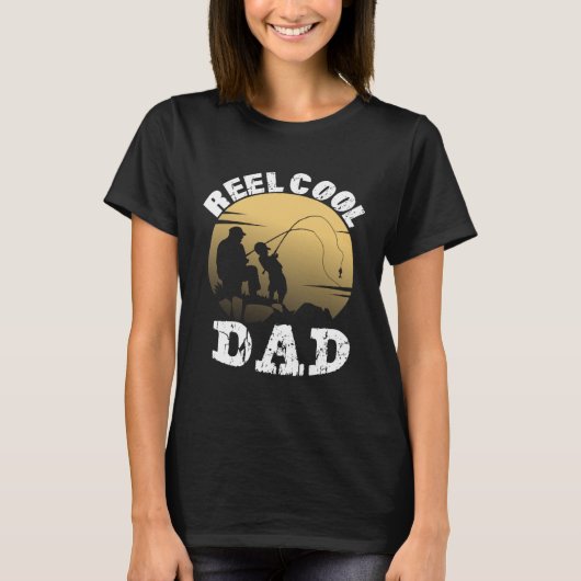 T-shirt Father Son Fishing Cool Dad Best Dad Son Fishing (Devant)