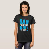 T-shirt Father's Day Gaming Dad By Day Gamer By Night (Devant entier)