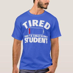 T-shirt Fatigué Family & Child Science étudiant Premium
