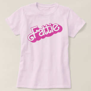 T-shirt Fattie Plus Size BBW Fat Girl Retro 90's Style