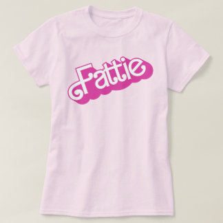 T-shirt Fattie Plus Size BBW Fat Girl Retro 90's Style