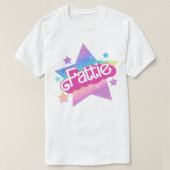 T-shirt Fattie Plus Size BBW Fat Girl Retro 90's Style (Design devant)