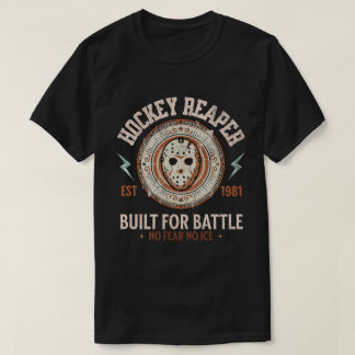 T-shirt Faucheur de hockey construit pour le combat sans p