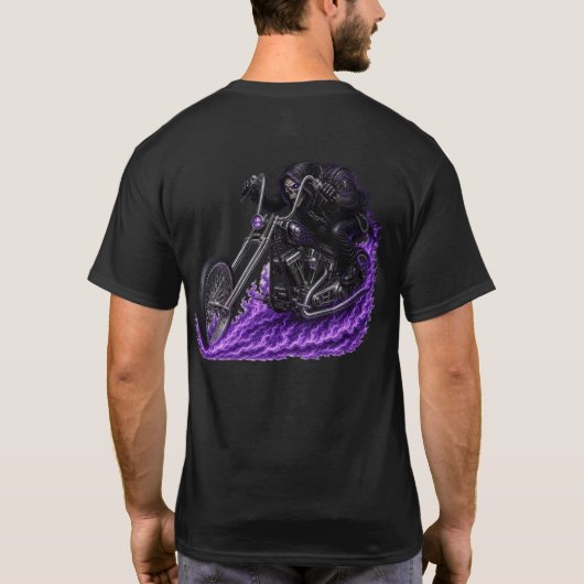 T-shirt Faucheur – Roulez Éternel (Dos)