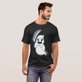 T-shirt Faucheuse Halloween Ghost (Devant entier)