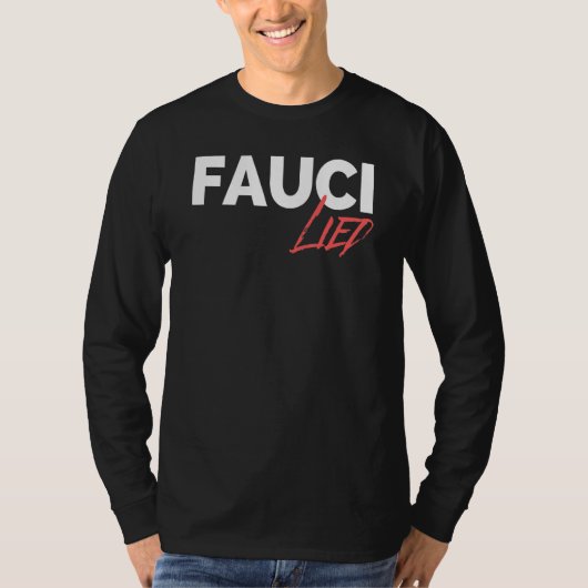 T-shirt Fauci Lied (Devant)